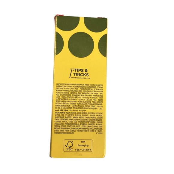 Benefit The PORE Fessional Good Cleanup Pore purifying Foaming Cleanser 19ml New - Picture 6 of 6